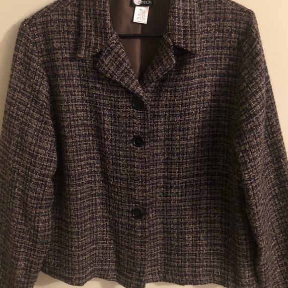 First Option vintage blazer size large - Picture 7 of 13